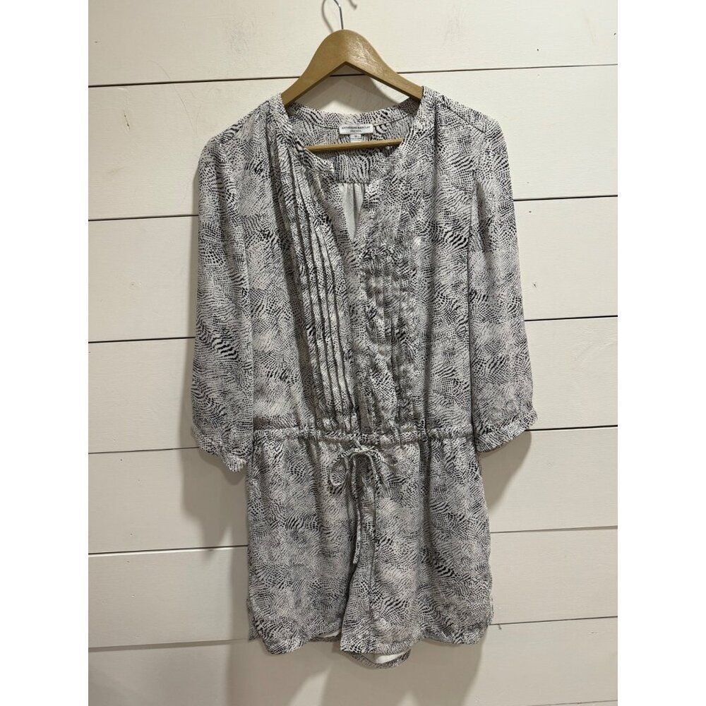 Katherine Barclay Montreal Speckle Romper Black/White Sz 12